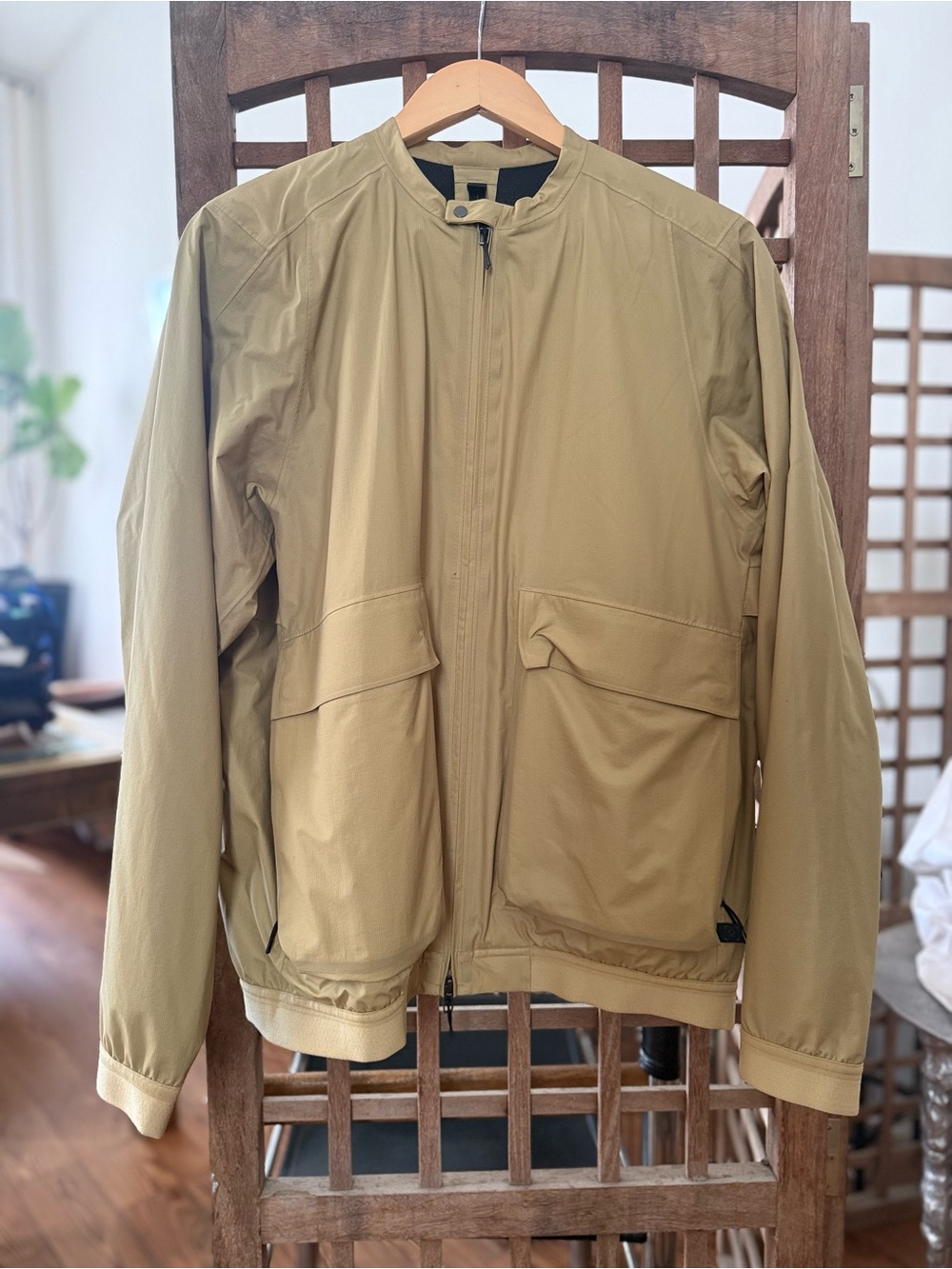 lululemon athletica Lightweight Tan Overshirt Jacket